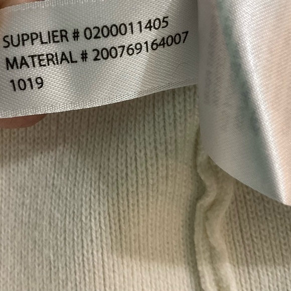 Vintage Lauren Ralph Lauren Women’s Winter Ivory Cotton Knit Blazer Size Large - Picture 9 of 10